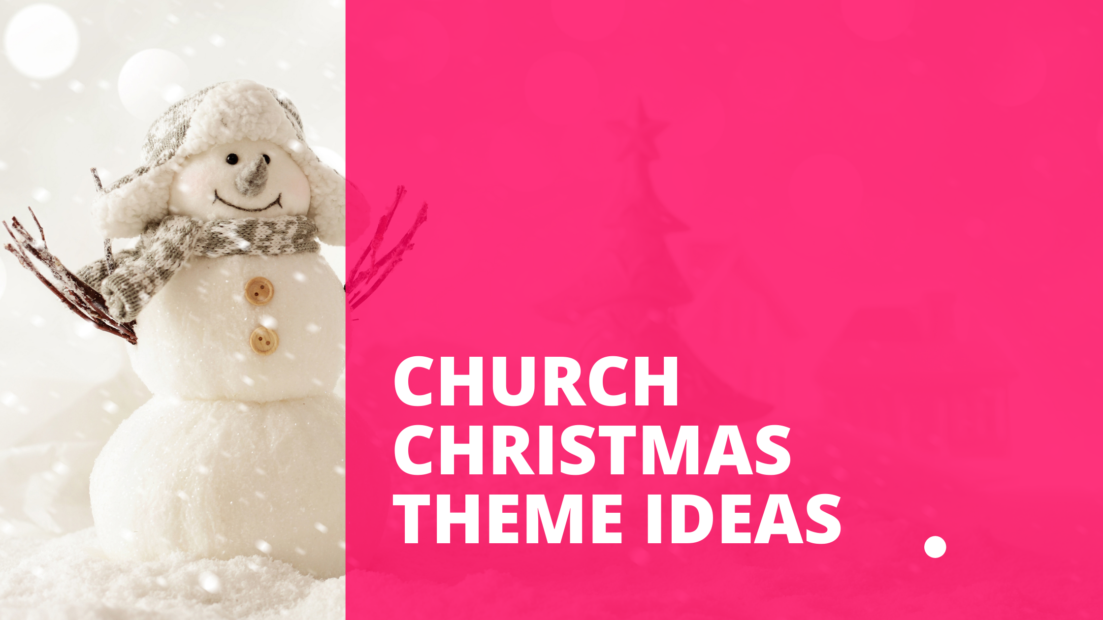 Church Christmas Theme Ideas Peanut Designs